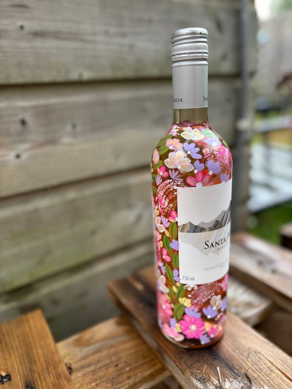 Wijn fles 2